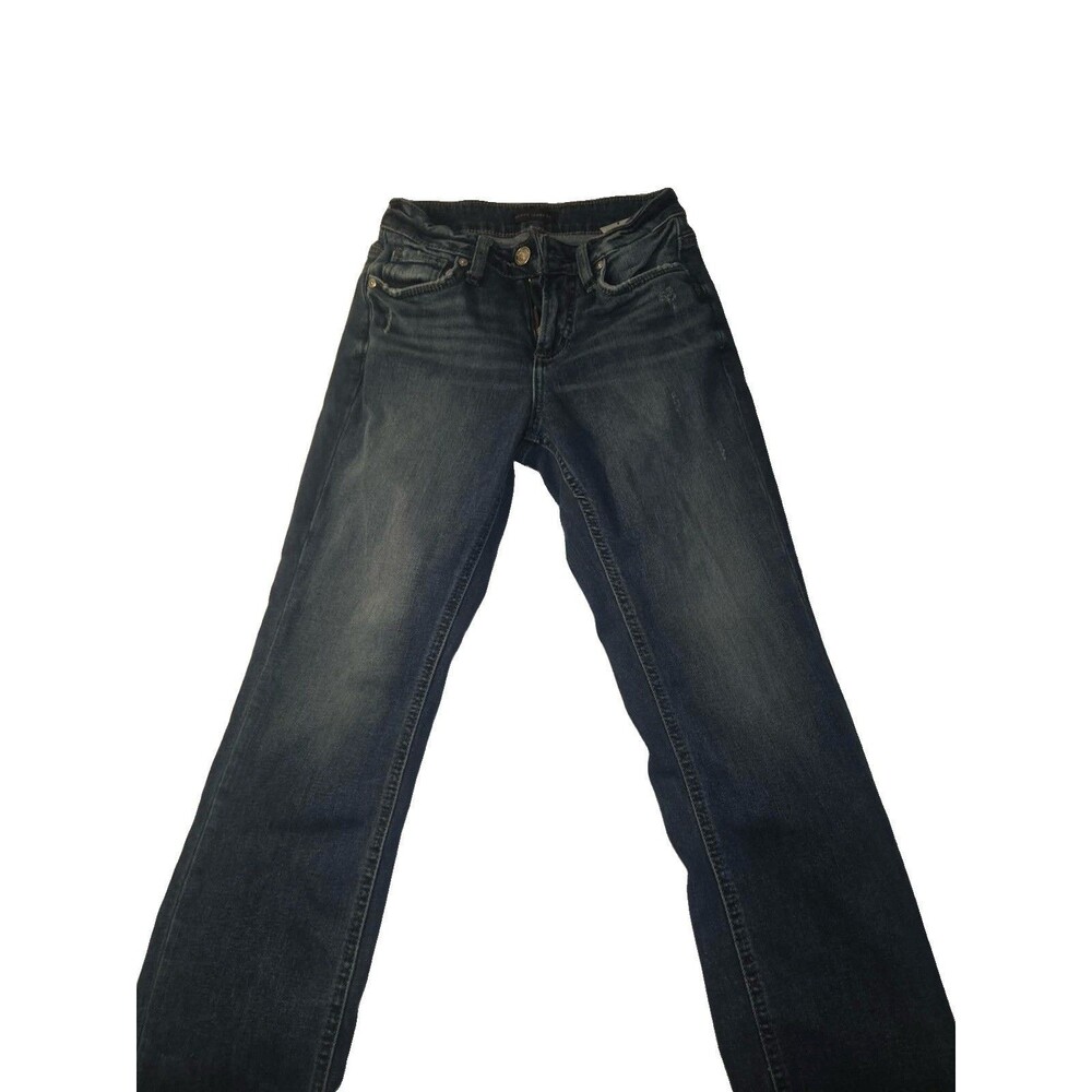 Silver Jeans Women's Suki Capri Jeans Stretch Size W25 L23.5 Western